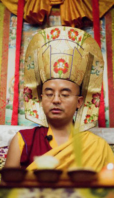 Mingyur Rinpoche Leading an Event