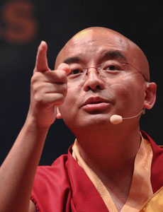 Mingyur Rinpoche Lecturing